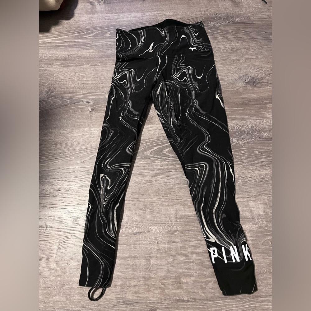 High waisted cotton leggings PINK